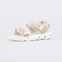 521063-11 бежевый туфли пляжные дошкольная, школьная Текстиль